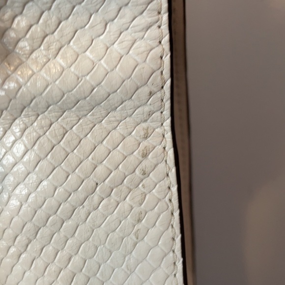 Coach Cream Charlie Leather Tote Bag - Picture 3 of 8